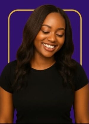 Client hair done at liq salon